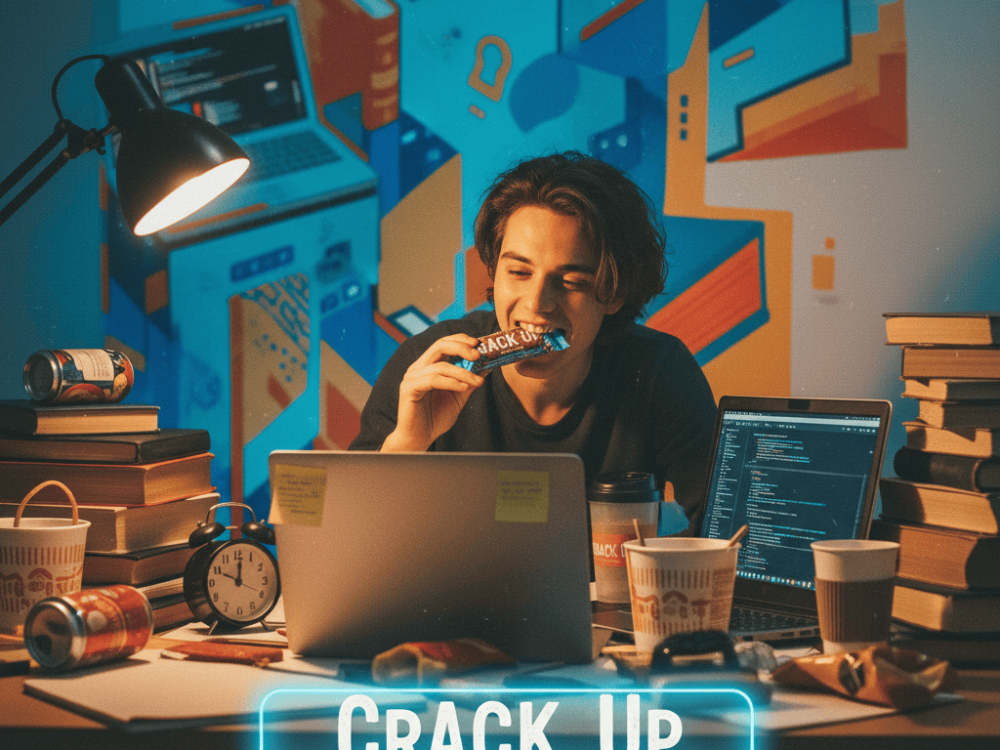 Crack Up : Plus qu’une Barre, une Marque Pensée pour la Vie Étudiante