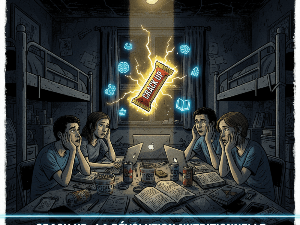 Crack Up : La Révolution Nutritionnelle Née de la Précarité Étudiante